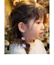 【当商品送料無料】Rora ヘアクリップ キッズ 2個セット 通販 ローズメル お花 フラワー ラインストーン ヘアークリップ 髪どめ 髪留め