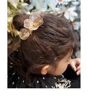 【当商品送料無料】Rora ヘアクリップ キッズ 通販 グラシア ヘアークリップ 髪どめ 髪留め ヘアアクセサリー 髪飾り お花 フラワー 子供