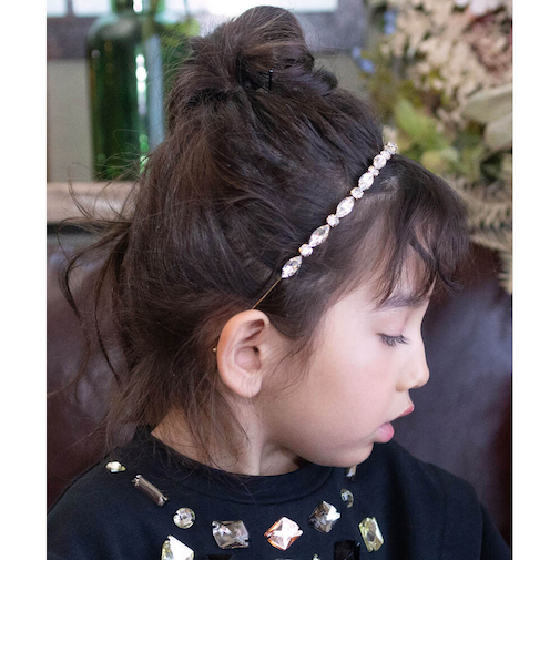 【当商品送料無料】Rora カチューシャ キッズ 通販 ルビー 髪飾り 髪留め 髪どめ ヘアアクセサリー ヘアバンド ヘッドドレス 子供 女の子