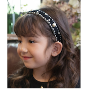 【当商品送料無料】Rora カチューシャ キッズ 通販 リリス パール 髪飾り 髪留め 髪どめ ヘアアクセサリー ヘアバンド ヘッドドレス 子供
