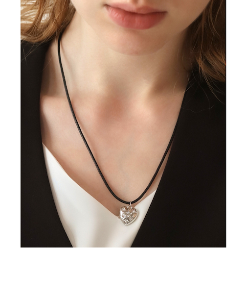 【当商品送料無料】ネックレス ハート 通販 ハートネックレス ペンダント レディース アクセサリー ビジューハート ラインストーン アクセ