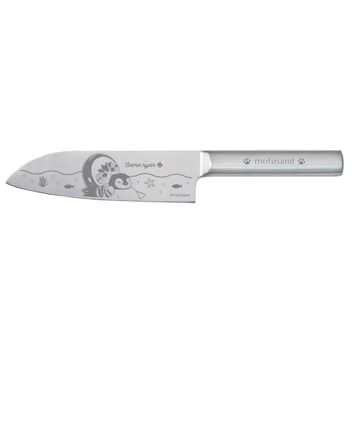 【当商品送料無料】モフサンド 三徳包丁 通販 mofusando 包丁 万能包丁 ステンレス包丁 料理包丁 ステンレス製 キャラクター グッズ