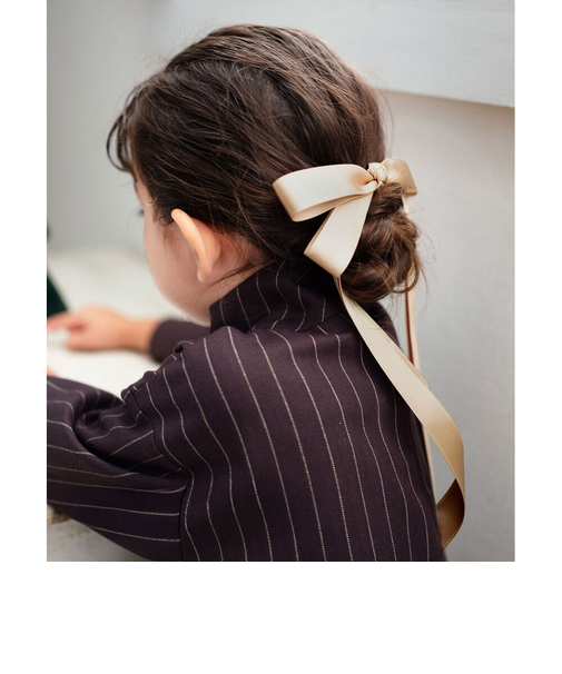 【当商品送料無料】Rora ヘアゴム キッズ 通販 レア ロングリボン 髪ゴム 髪飾り 髪どめ 髪留め ヘアアクセサリー 子供 子ども こども