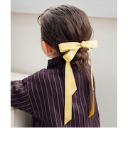 【当商品送料無料】Rora ヘアゴム キッズ 通販 レア ロングリボン 髪ゴム 髪飾り 髪どめ 髪留め ヘアアクセサリー 子供 子ども こども