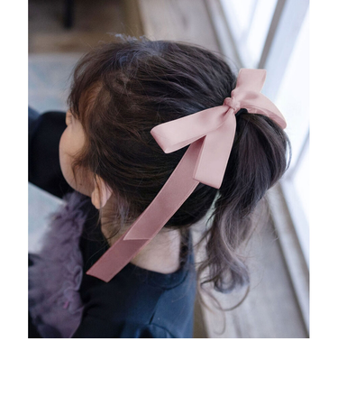 【当商品送料無料】Rora ヘアゴム キッズ 通販 レア ロングリボン 髪ゴム 髪飾り 髪どめ 髪留め ヘアアクセサリー 子供 子ども こども
