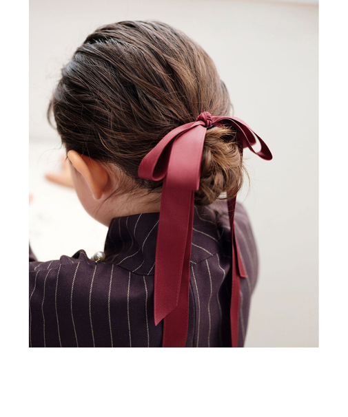 【当商品送料無料】Rora ヘアゴム キッズ 通販 レア ロングリボン 髪ゴム 髪飾り 髪どめ 髪留め ヘアアクセサリー 子供 子ども こども