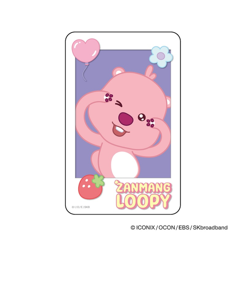 【当商品送料無料】ジャンマンルピー グッズ 通販 じゃんまんるぴー ZANMANG LOOPY ステッカー シール ステッカーシール