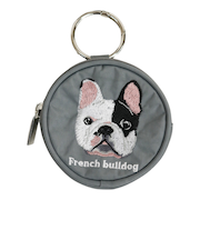 【当商品送料無料】ポーチ 小さめ かわいい 通販 アニマル刺繍丸ポーチ 小物入れ 財布 代わり コインケース ミニポーチ イヤホン 小銭入れ