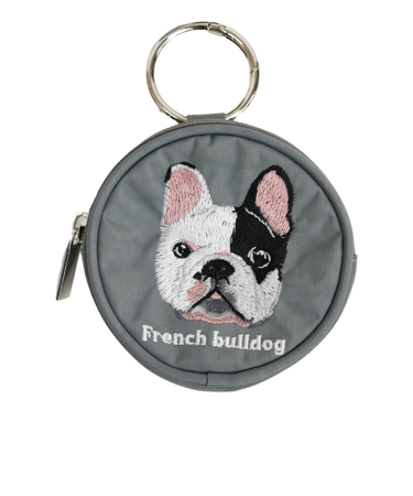 【当商品送料無料】ポーチ 小さめ かわいい 通販 アニマル刺繍丸ポーチ 小物入れ 財布 代わり コインケース ミニポーチ イヤホン 小銭入れ