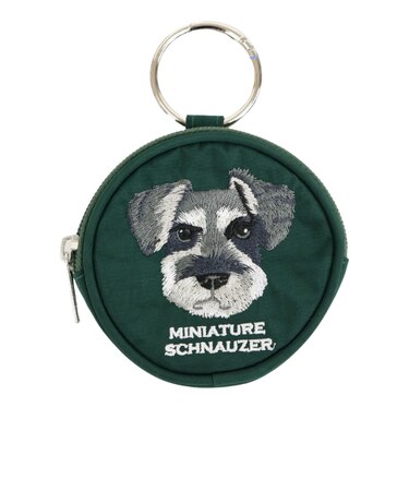 【当商品送料無料】ポーチ 小さめ かわいい 通販 アニマル刺繍丸ポーチ 小物入れ 財布 代わり コインケース ミニポーチ イヤホン 小銭入れ