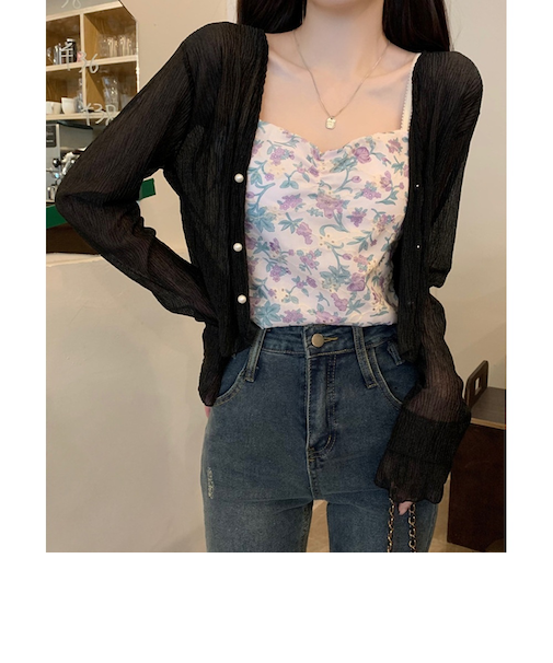 【当商品送料無料】カーディガン レディース ショート丈 通販 シアーカーディガン ボレロ ショートカーディガン カーデガン 羽織もの はおりもの