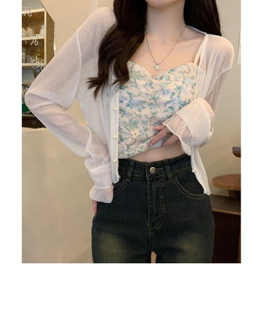 【当商品送料無料】カーディガン レディース ショート丈 通販 シアーカーディガン ボレロ ショートカーディガン カーデガン 羽織もの はおりもの