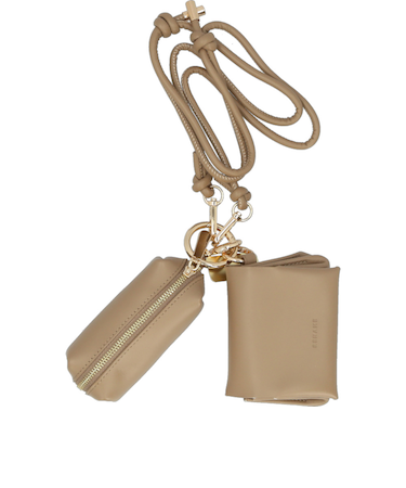 【当商品送料無料】Rename ストラップ付 財布 通販 リネーム RSL24080 二つ折り財布 スマホショルダーストラップ ミニ財布