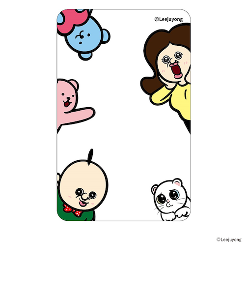 【当商品送料無料】パンパンくんの日常 グッズ 通販 ぱんぱんくん 韓国 クリアカード まじかる百貨店クリアカード 4947864071370 全員