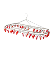 【当商品送料無料】KOGURE ピンチハンガー 通販 アルミ 角ハンガー 44ピンチ 洗濯ピンチハンガー 洗濯ハンガーピンチ アルミ角ハンガー