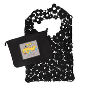 【当商品送料無料】トートバッグ レディース 通販 ポーチ付き 手提げバッグ Lyre リタちゃん かわいい おしゃれ キュート 刺繍 スパンコール