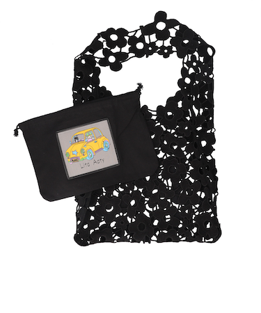 【当商品送料無料】トートバッグ レディース 通販 ポーチ付き 手提げバッグ Lyre リタちゃん かわいい おしゃれ キュート 刺繍 スパンコール