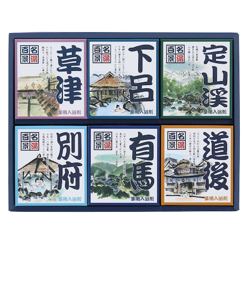 【当商品送料無料】名湯百景 入浴剤 通販 詰め合わせ ギフト 薬用入浴剤 温泉の素 セット 入浴剤セット プレゼント 温泉 五洲薬品 お風呂グッズ