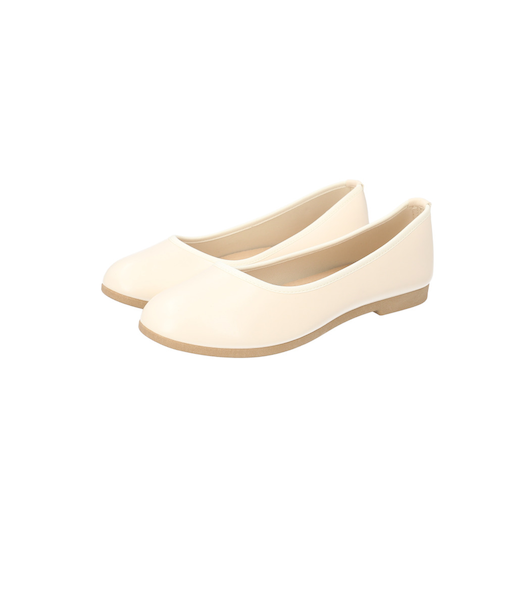 【当商品送料無料】パンプス ラウンド 通販 フラットシューズ フラットパンプス レディース 靴 合皮 フェイクレザー コンフォートシューズ くつ