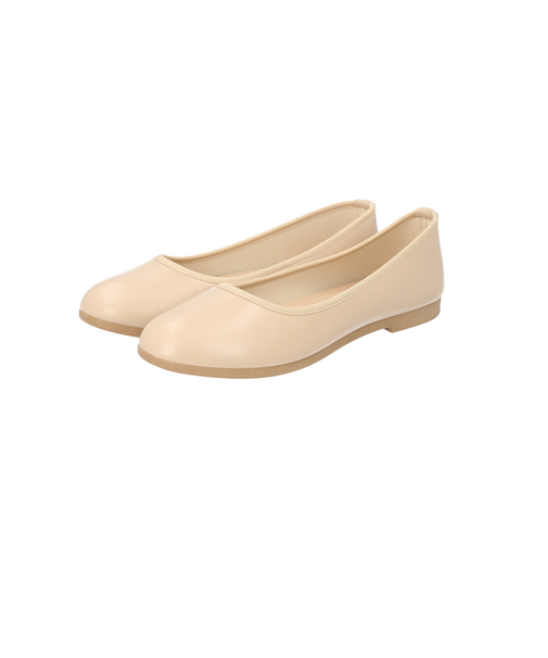 【当商品送料無料】パンプス ラウンド 通販 フラットシューズ フラットパンプス レディース 靴 合皮 フェイクレザー コンフォートシューズ くつ