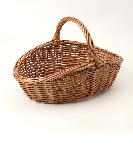 【当商品送料無料】かご カゴ バスケット 持ち手つき 通販 籠 一本手 容器 収納 収納ケース 小物入れ 収納かご 小さめ 持ち手 ハンドル付き