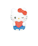 むにゃっとハローキティ