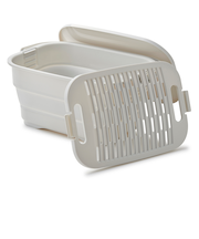 【当商品送料無料】ISETO イセトー 折りたたみ バケツ 通販 折りたたみバケツ 折り畳みバケツ 折り畳み 洗い桶 洗濯板付き 収納 折りたためる