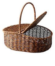 【当商品送料無料】かご 持ち手付き フタ付き 通販 かごバスケット バスケット 収納かご カゴ 籠 収納バスケット 収納ボックス 小物入れ