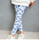 【当商品送料無料】Rora 子供服 レギンス 通販 デイジー スパッツ パンツ ズボン 花柄 女の子 女子 子供 こども 子ども 10分丈 十分丈