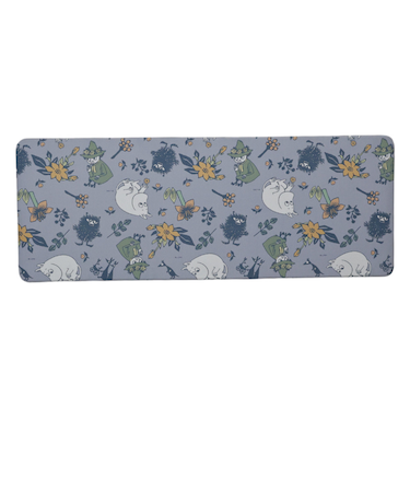 【当商品送料無料】キッチンマット キャラクター 通販 キャラクターキッチンマット 45×120CM 台所マット 拭きとりやすい お手入れ簡単