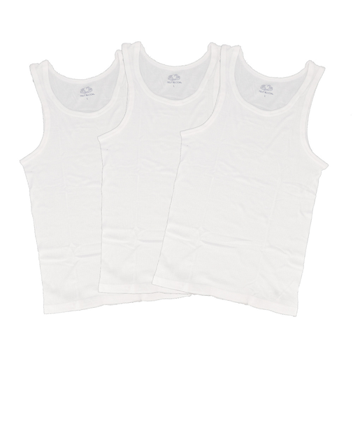 【当商品送料無料】フルーツオブザルーム タンクトップ 通販 FRUIT OF THE LOOM 3枚セット ノースリーブ メンズ トップス インナー