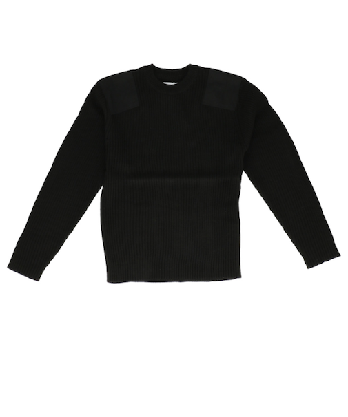 【当商品送料無料】メンズ ニット セーター 通販 ミリタリーセーター コマンドセーター HOUSTON ヒューストン クルーネック ミリタリー