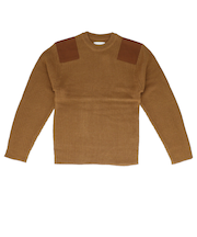 【当商品送料無料】メンズ ニット セーター 通販 ミリタリーセーター コマンドセーター HOUSTON ヒューストン クルーネック ミリタリー