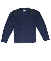 【当商品送料無料】メンズ ニット セーター 通販 ミリタリーセーター コマンドセーター HOUSTON ヒューストン クルーネック ミリタリー