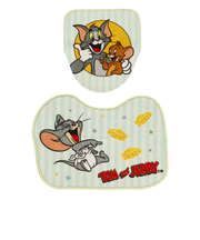 【当商品送料無料】トイレマット セット キャラクター 通販 トイレマットセット トイレカバー 2点セット ふたカバー フタカバー 足元マット トイレ