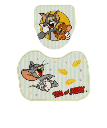 【当商品送料無料】トイレマット セット キャラクター 通販 トイレマットセット トイレカバー 2点セット ふたカバー フタカバー 足元マット トイレ