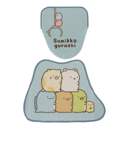 【当商品送料無料】トイレマット セット キャラクター 通販 トイレマットセット トイレカバー 2点セット ふたカバー フタカバー 足元マット トイレ