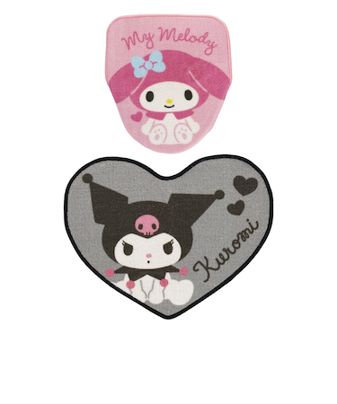 【当商品送料無料】トイレマット セット キャラクター 通販 トイレマットセット トイレカバー 2点セット ふたカバー フタカバー 足元マット トイレ