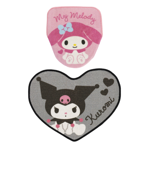 【当商品送料無料】トイレマット セット キャラクター 通販 トイレマットセット トイレカバー 2点セット ふたカバー フタカバー 足元マット トイレ