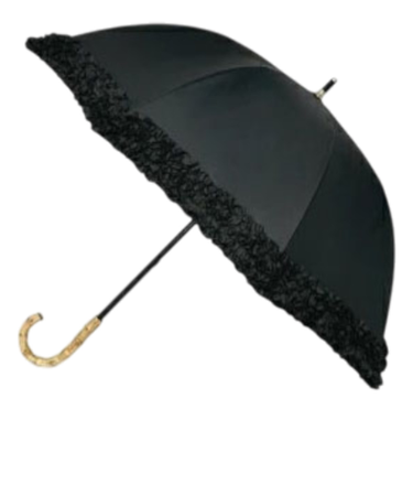 【当商品送料無料】長傘 晴雨兼用 通販 pink trick ピンクトリック 日傘 フリル傘 ミニフリル傘 おしゃれ かわいい 竹製ハンドル 軽量