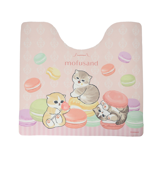 【当商品送料無料】PVC トイレマット 拭ける 通販 トイレ マット 拭けるトイレマット 抗菌 防臭 モフサンド mofusand キャラクター