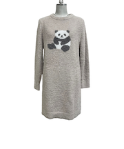 【当商品送料無料】ルームウェア ワンピース 長袖 通販 レディース ルームウエア 部屋着 モール アニマルワンピース ふわふわ ワンマイル