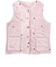 【当商品送料無料】ベスト レディース ルームウェア 通販 刺繍ベスト 部屋着 ジレ トップス ルームウエア 秋 冬 ノースリーブ 上着 カジュアル