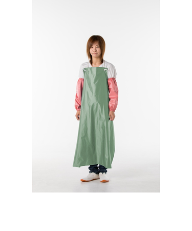 【当商品送料無料】防水エプロン 通販 エプロン 業務用 業務用エプロン 作業用エプロン 前掛け 首掛け 作業着 #6300 ロング 防水 撥水