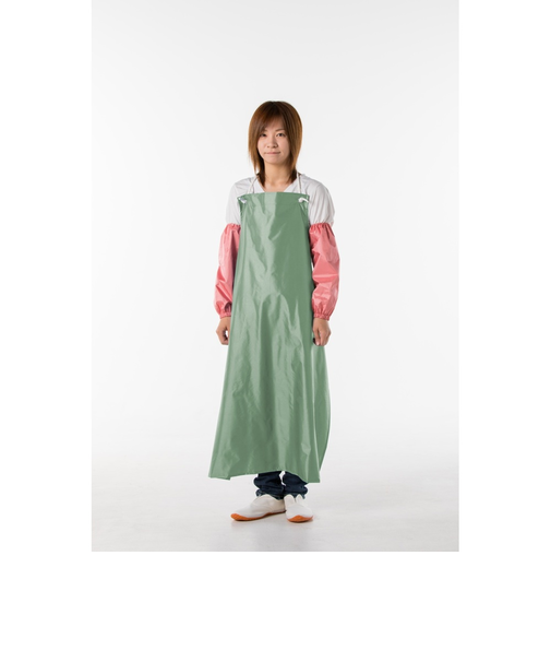 【当商品送料無料】防水エプロン 通販 エプロン 業務用 業務用エプロン 作業用エプロン 前掛け 首掛け 作業着 #6300 ロング 防水 撥水