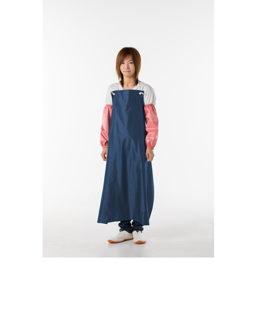 【当商品送料無料】防水エプロン 通販 エプロン 業務用 業務用エプロン 作業用エプロン 前掛け 首掛け 作業着 #6300 ロング 防水 撥水