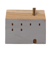 【当商品送料無料】オブジェ インテリア 置物 通販 木のお家 一輪挿し 飾り 木製 インテリア雑貨 フラワーベース 花瓶 雑貨 花びん