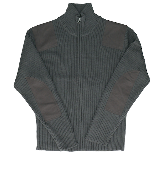 【当商品送料無料】ジップアップセーター メンズ 通販 ミリタリーセーター コマンドセーター ジップアップ ニット セーター ミリタリー