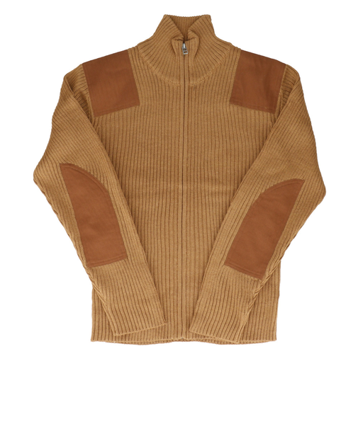 【当商品送料無料】ジップアップセーター メンズ 通販 ミリタリーセーター コマンドセーター ジップアップ ニット セーター ミリタリー