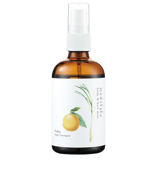 【当商品送料無料】ボディミスト 通販 ヘアミスト いい香り ボディ＆ヘアミスト 精油 良い香り メディテイト meditate ボディケア ヘアケア